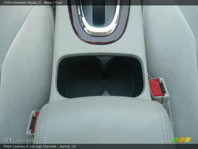 White / Gray 2009 Chevrolet Impala LT
