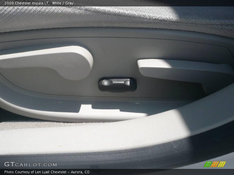 White / Gray 2009 Chevrolet Impala LT