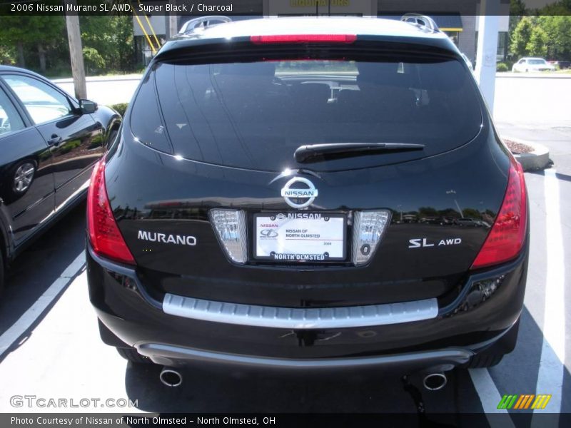 Super Black / Charcoal 2006 Nissan Murano SL AWD