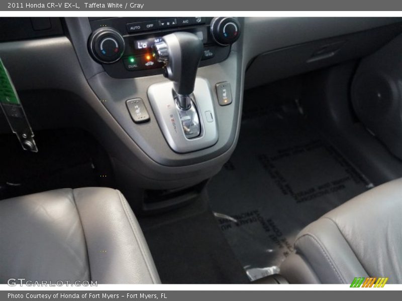 Taffeta White / Gray 2011 Honda CR-V EX-L