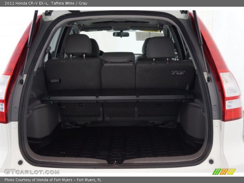 Taffeta White / Gray 2011 Honda CR-V EX-L