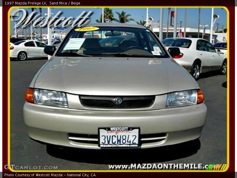 Sand Mica / Beige 1997 Mazda Protege LX