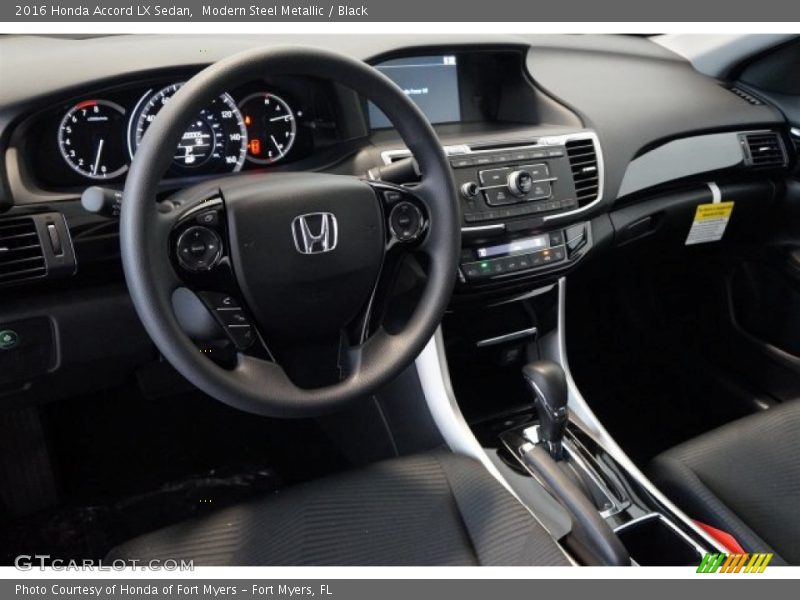 Black Interior - 2016 Accord LX Sedan 