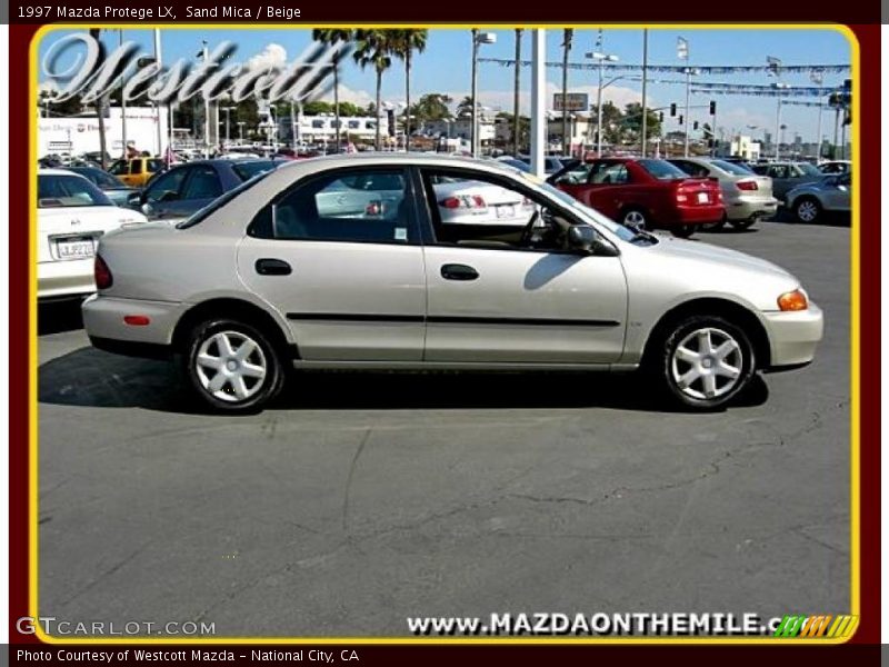 Sand Mica / Beige 1997 Mazda Protege LX