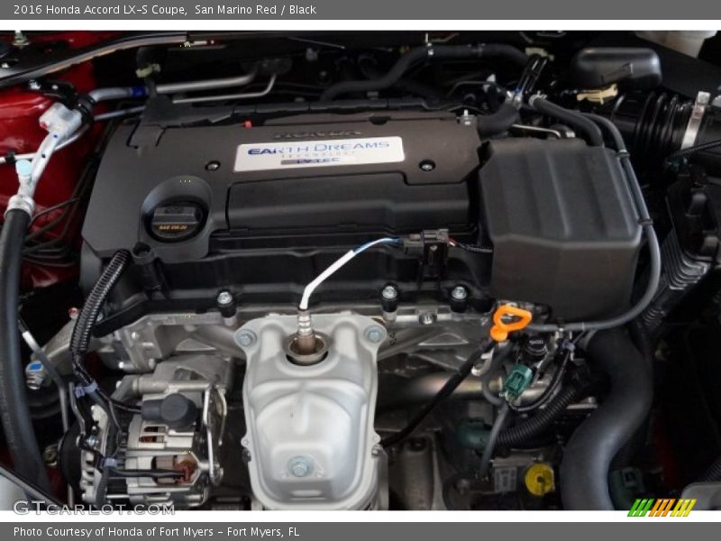  2016 Accord LX-S Coupe Engine - 2.4 Liter DI DOHC 16-Valve i-VTEC 4 Cylinder