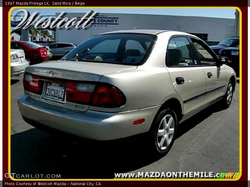 Sand Mica / Beige 1997 Mazda Protege LX