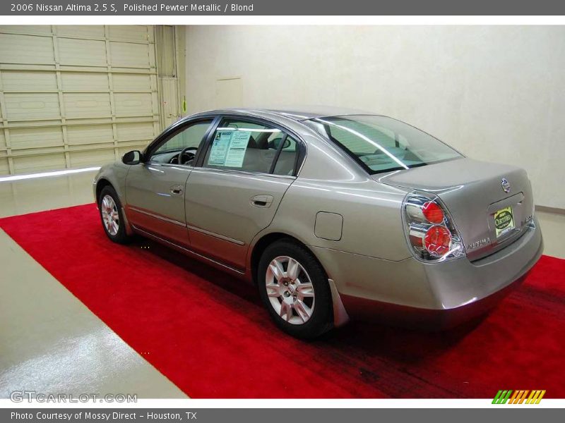 Polished Pewter Metallic / Blond 2006 Nissan Altima 2.5 S