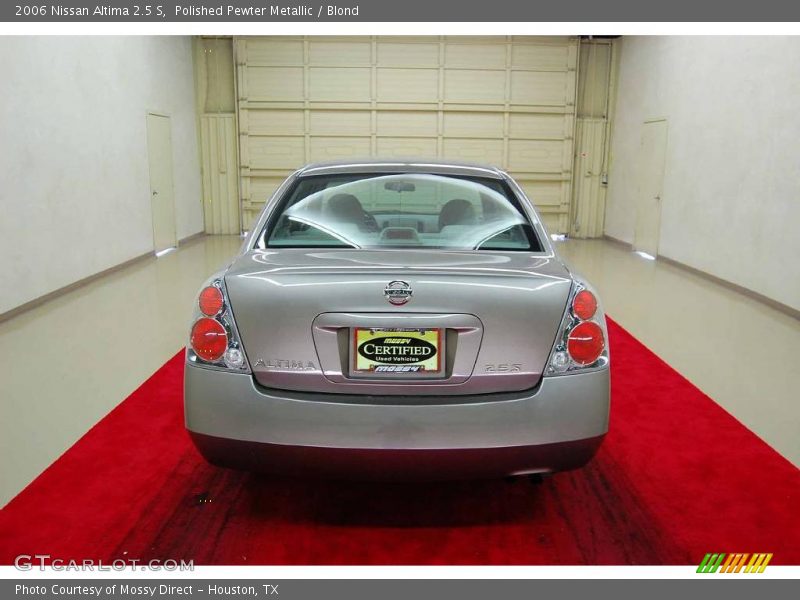 Polished Pewter Metallic / Blond 2006 Nissan Altima 2.5 S