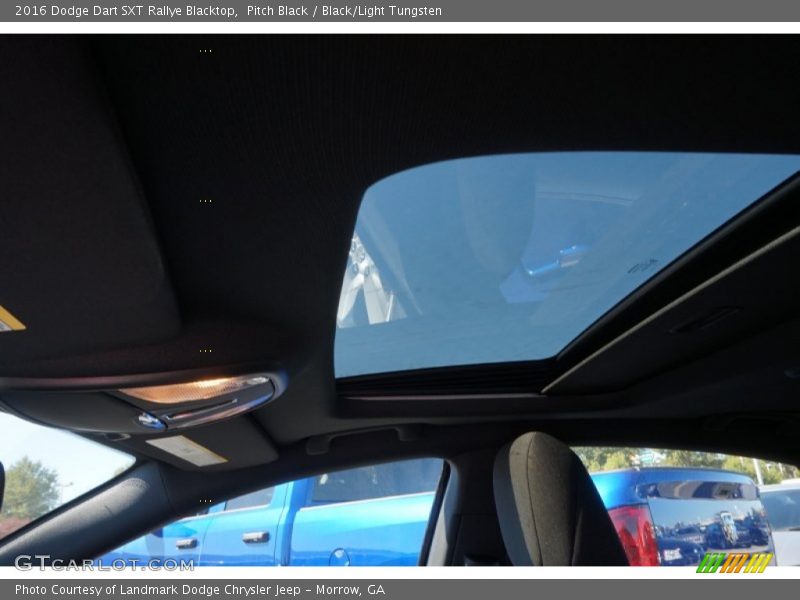 Pitch Black / Black/Light Tungsten 2016 Dodge Dart SXT Rallye Blacktop