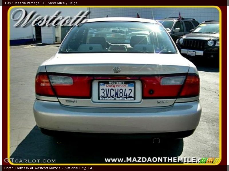 Sand Mica / Beige 1997 Mazda Protege LX