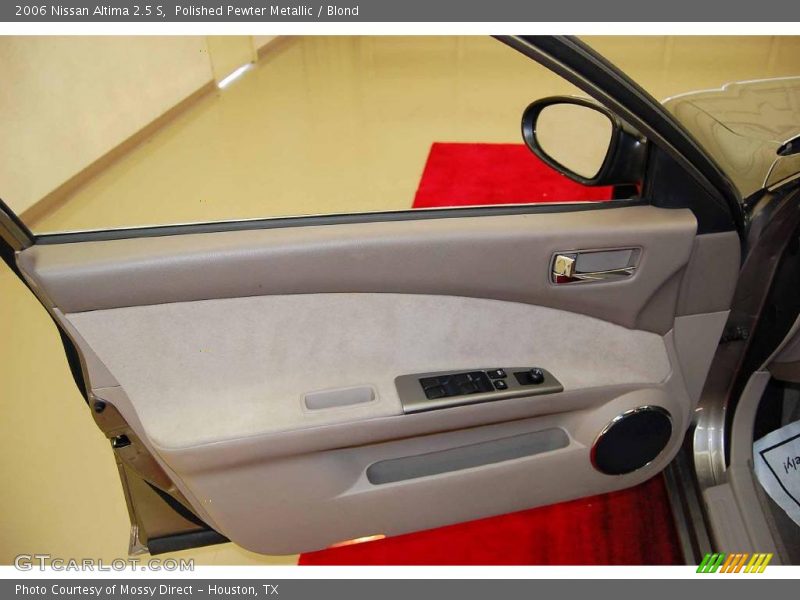 Polished Pewter Metallic / Blond 2006 Nissan Altima 2.5 S