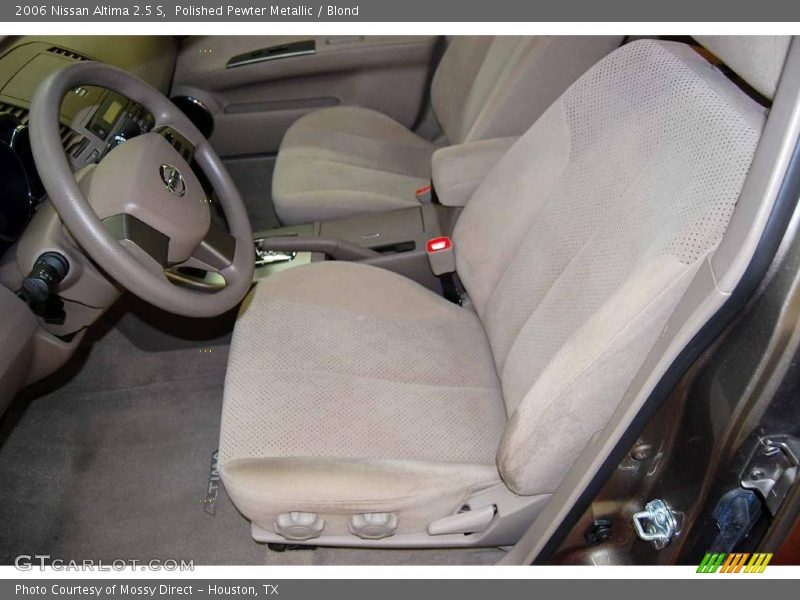 Polished Pewter Metallic / Blond 2006 Nissan Altima 2.5 S