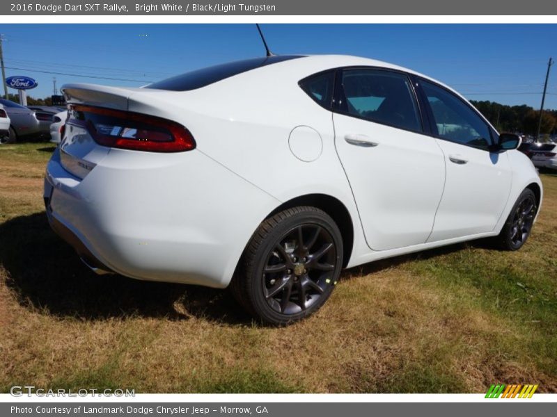 Bright White / Black/Light Tungsten 2016 Dodge Dart SXT Rallye
