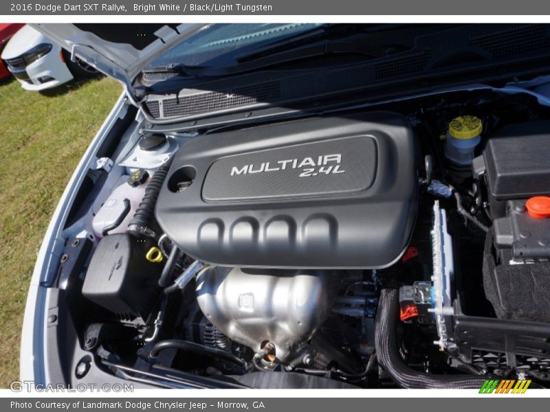 Bright White / Black/Light Tungsten 2016 Dodge Dart SXT Rallye