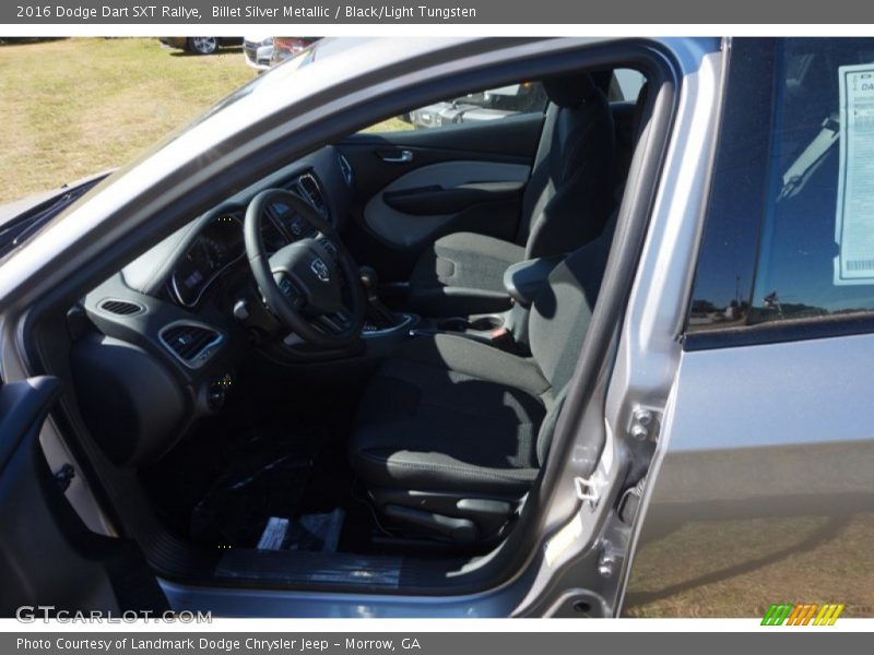 Billet Silver Metallic / Black/Light Tungsten 2016 Dodge Dart SXT Rallye