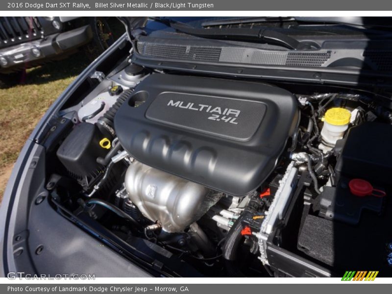 Billet Silver Metallic / Black/Light Tungsten 2016 Dodge Dart SXT Rallye