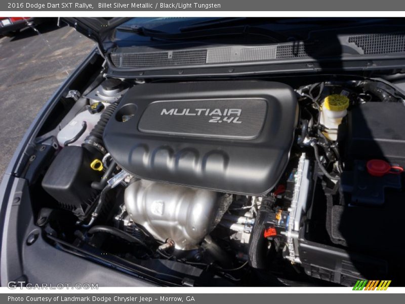Billet Silver Metallic / Black/Light Tungsten 2016 Dodge Dart SXT Rallye