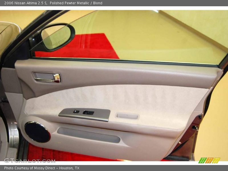 Polished Pewter Metallic / Blond 2006 Nissan Altima 2.5 S