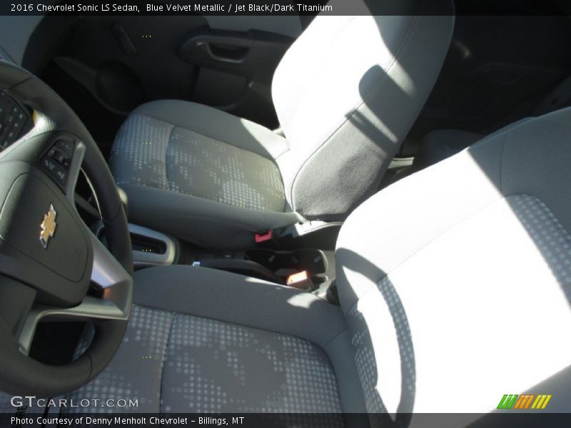 Blue Velvet Metallic / Jet Black/Dark Titanium 2016 Chevrolet Sonic LS Sedan