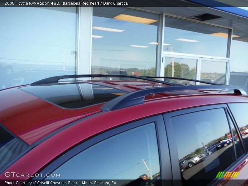 Barcelona Red Pearl / Dark Charcoal 2008 Toyota RAV4 Sport 4WD