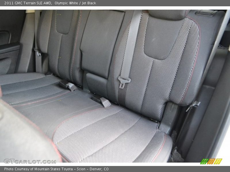 Olympic White / Jet Black 2011 GMC Terrain SLE AWD
