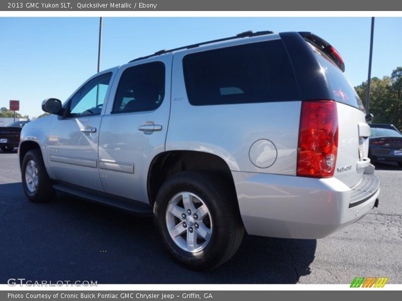 Quicksilver Metallic / Ebony 2013 GMC Yukon SLT
