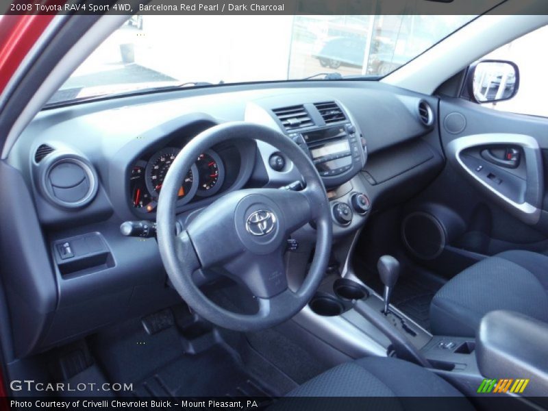 Barcelona Red Pearl / Dark Charcoal 2008 Toyota RAV4 Sport 4WD