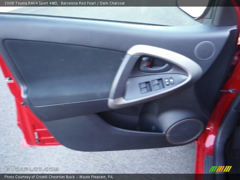 Barcelona Red Pearl / Dark Charcoal 2008 Toyota RAV4 Sport 4WD