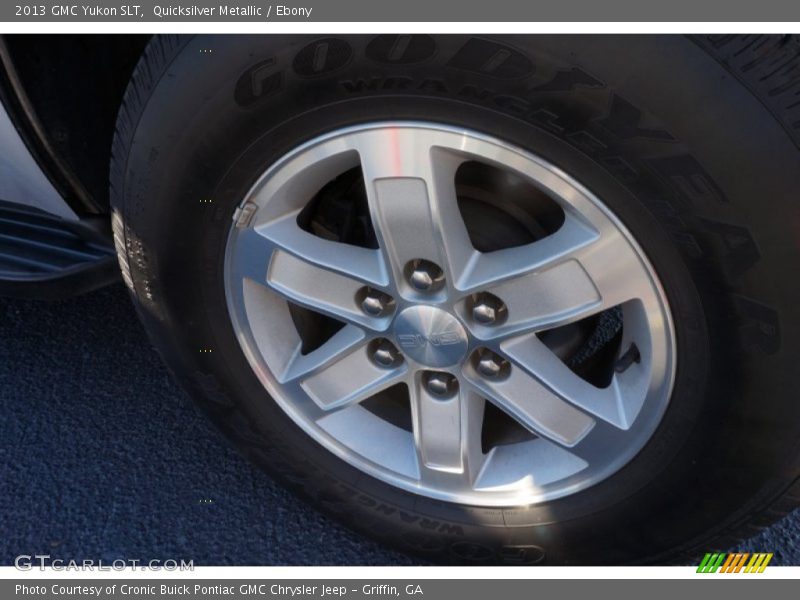 Quicksilver Metallic / Ebony 2013 GMC Yukon SLT