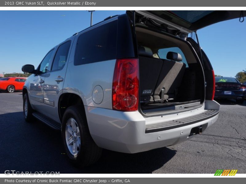 Quicksilver Metallic / Ebony 2013 GMC Yukon SLT