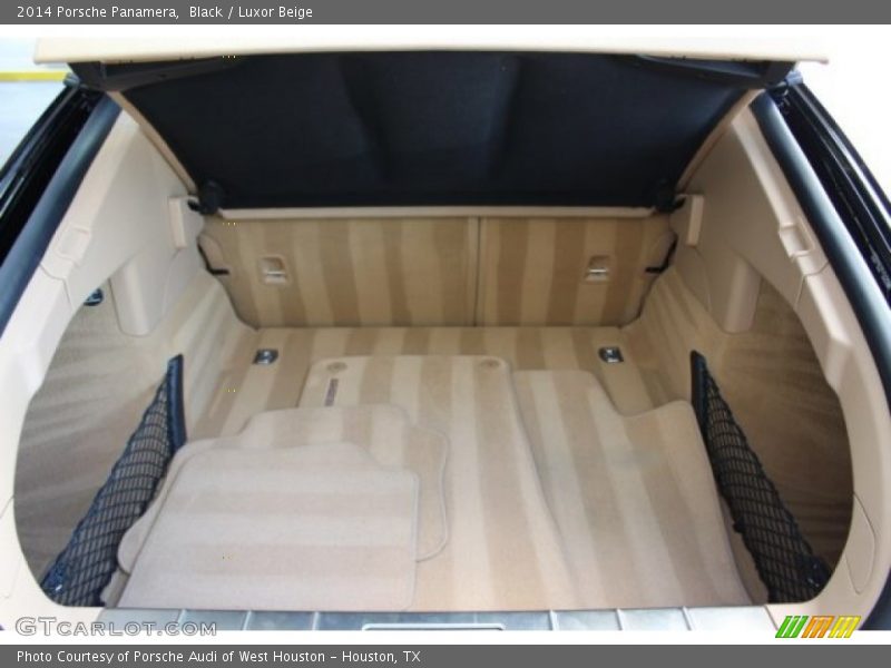 Black / Luxor Beige 2014 Porsche Panamera