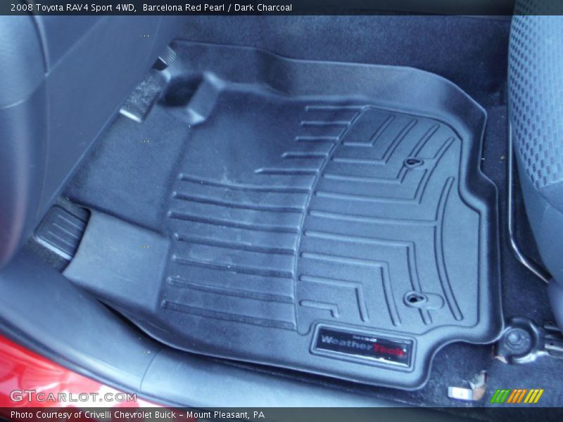 Barcelona Red Pearl / Dark Charcoal 2008 Toyota RAV4 Sport 4WD