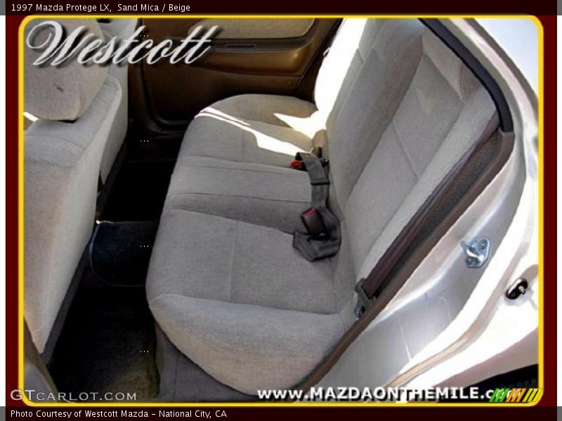 Sand Mica / Beige 1997 Mazda Protege LX