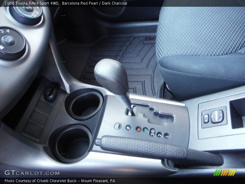 Barcelona Red Pearl / Dark Charcoal 2008 Toyota RAV4 Sport 4WD