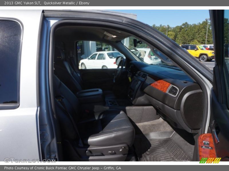 Quicksilver Metallic / Ebony 2013 GMC Yukon SLT