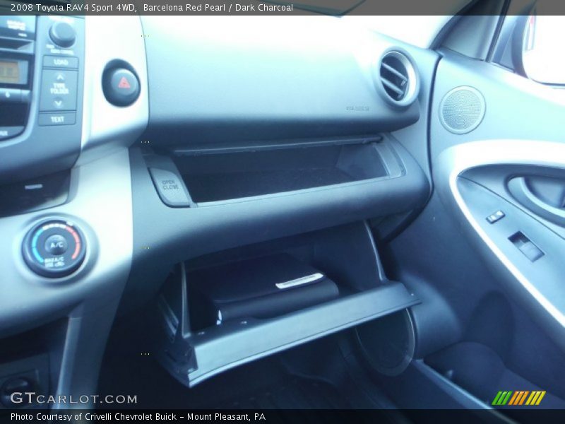Barcelona Red Pearl / Dark Charcoal 2008 Toyota RAV4 Sport 4WD