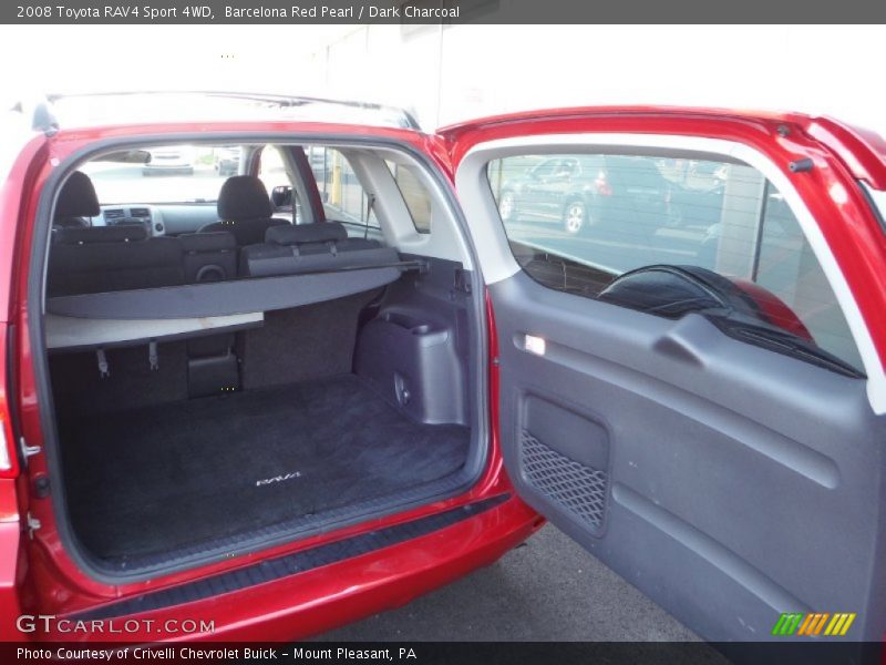 Barcelona Red Pearl / Dark Charcoal 2008 Toyota RAV4 Sport 4WD