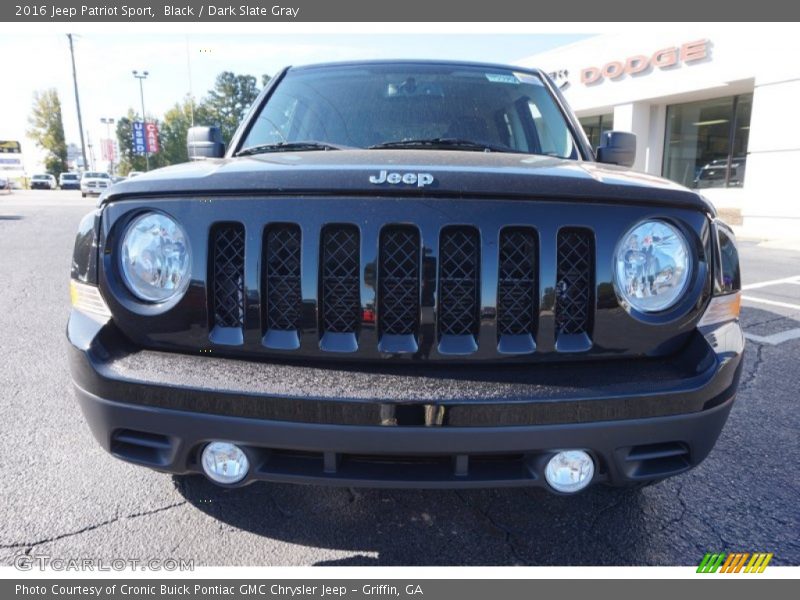 Black / Dark Slate Gray 2016 Jeep Patriot Sport