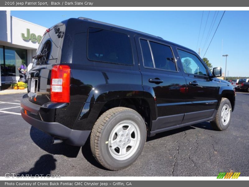 Black / Dark Slate Gray 2016 Jeep Patriot Sport
