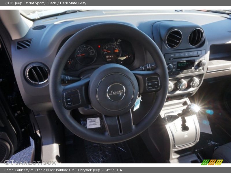 Black / Dark Slate Gray 2016 Jeep Patriot Sport