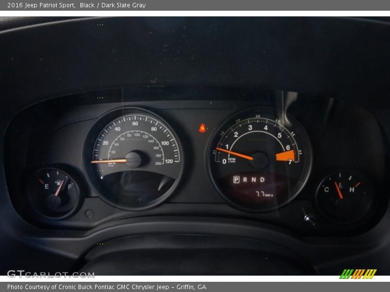 Black / Dark Slate Gray 2016 Jeep Patriot Sport