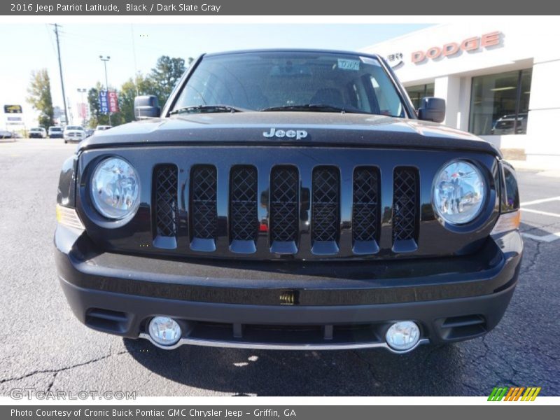 Black / Dark Slate Gray 2016 Jeep Patriot Latitude