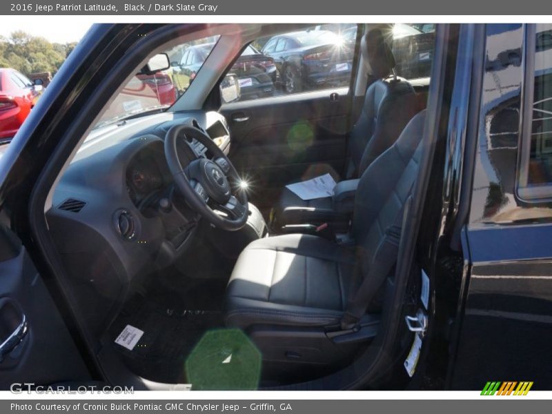 Black / Dark Slate Gray 2016 Jeep Patriot Latitude