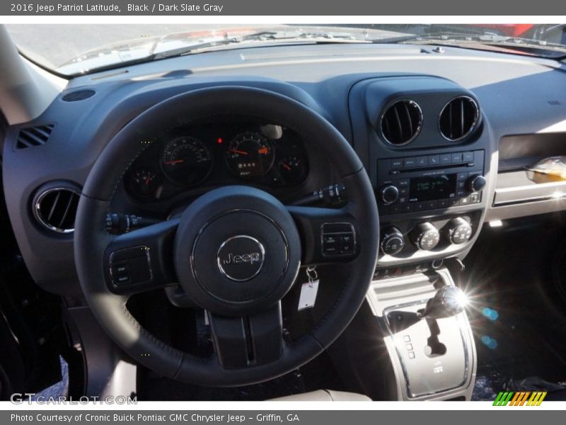 Black / Dark Slate Gray 2016 Jeep Patriot Latitude