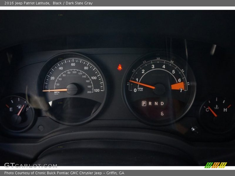 Black / Dark Slate Gray 2016 Jeep Patriot Latitude