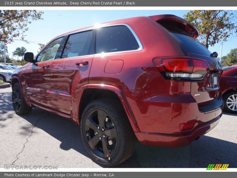 Deep Cherry Red Crystal Pearl / Black 2015 Jeep Grand Cherokee Altitude