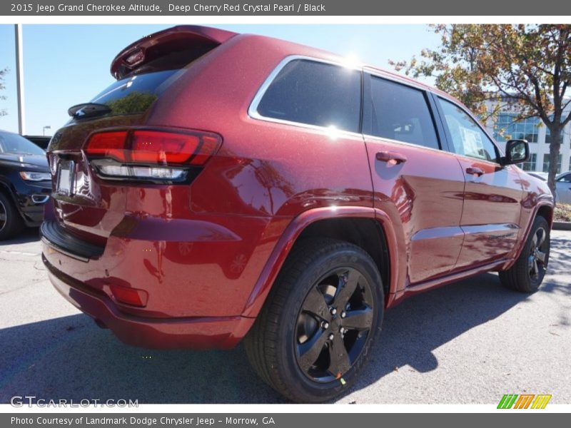 Deep Cherry Red Crystal Pearl / Black 2015 Jeep Grand Cherokee Altitude