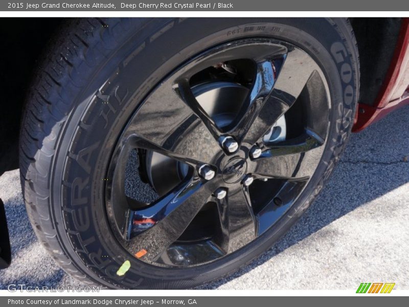 Deep Cherry Red Crystal Pearl / Black 2015 Jeep Grand Cherokee Altitude