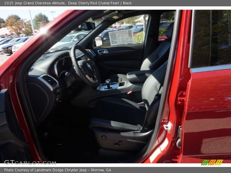 Deep Cherry Red Crystal Pearl / Black 2015 Jeep Grand Cherokee Altitude