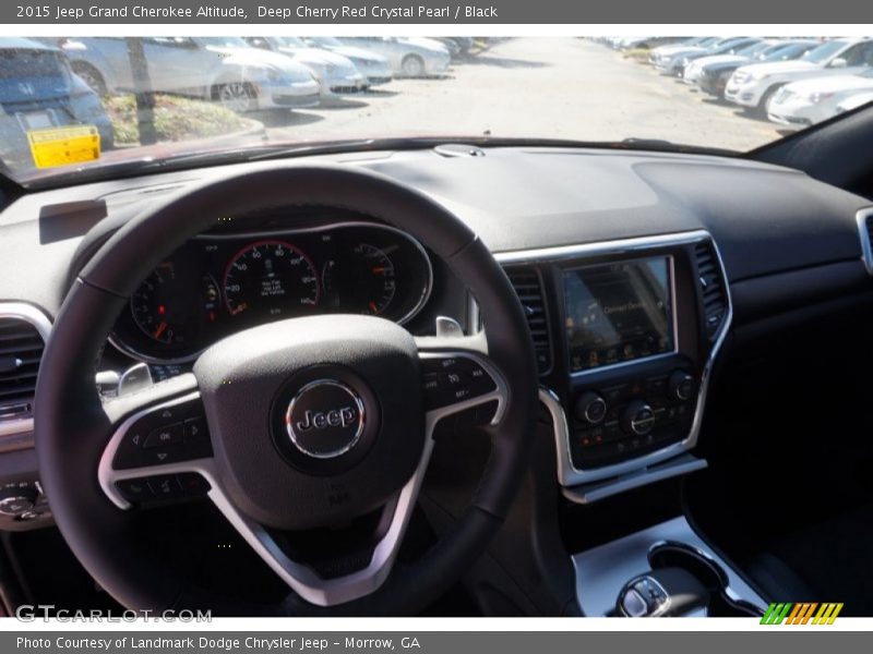 Deep Cherry Red Crystal Pearl / Black 2015 Jeep Grand Cherokee Altitude
